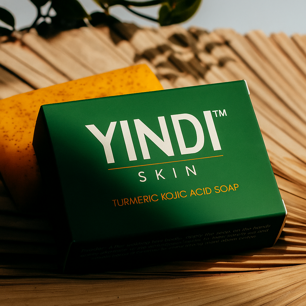 Aboriginal Turmeric & Kojic Acid Brightening Soap – Erases Dark Spots & Scars Fast